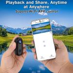 i3 4K Thumb Action Camera with 64GB SD Card