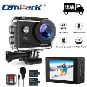 Campark 4K Action Camera with WiFi and Remote