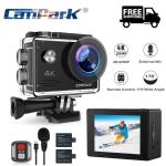 Campark 4K Action Camera with WiFi and Remote