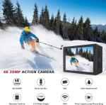 Campark 4K Action Camera with WiFi and Remote