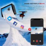 Campark 4K Action Camera with WiFi and Remote