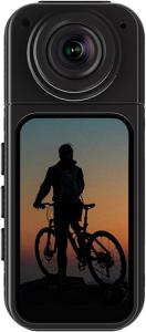 Tiny 2.7K Thumb Action Camera with 180° Lens