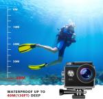 Campark 4K Action Camera with WiFi and Remote