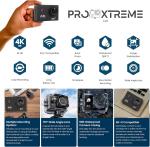 Pro Xtreme 4K Waterproof Action Camera