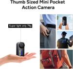 4K Waterproof Mini Action Camera with Stabilization
