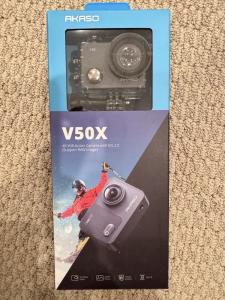 AKASO V50X 4K WiFi Action Camera with Touch Screen