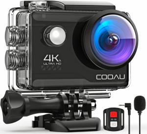 COOAU 4K Waterproof Sport Action Camera with WiFi