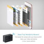 4K Waterproof Action Camera with WiFi - SJ9000