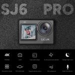 SJCAM SJ6 Pro 4K Action Camera with Dual Screen
