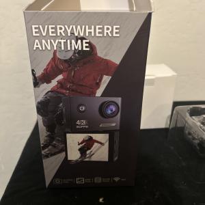 4K Action Camera with 30 FPS and 1080p