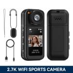 2.7K WiFi Thumb Action Camera for Sports