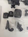 4K Waterproof Action Camera with SD Card & 2 Batteries