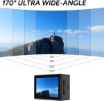 SJCAM 4K WiFi Waterproof Action Camera with Dual Screen