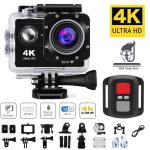4K Waterproof Action Camera with Wifi and Remote