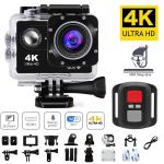 4K Waterproof Action Camera with Wifi Remote