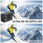 4K Waterproof Action Camera with Wifi and Remote