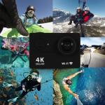 4K Waterproof Action Camera with Wifi Remote