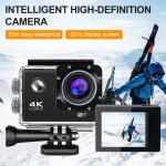 4K Waterproof Action Camera with Wifi Remote