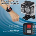 4K Waterproof Action Camera with Wifi Remote