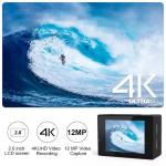 4K Waterproof Action Camera with WiFi Remote