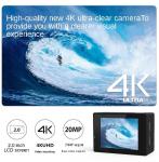 4K Waterproof Action Camera with FHD 1080P
