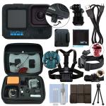 GoPro HERO12 Black 27MP Waterproof 5.3K Camera Bundle