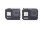 2 GoPro HERO8 Black 4K Waterproof Action Cameras