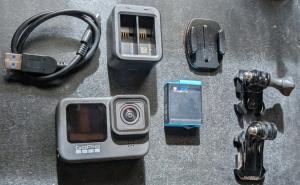 GoPro HERO9 Black w/OEM Battery + More