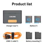 ZGCINE PS G10 Mini Battery Charger for GoPro