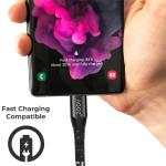 USB-C to USB-A Fast Charge Cable 3-Pack