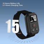 GoPro Remote Control with OLED Display, 269FT Range