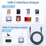 USB-C to USB-A Fast Charge Cable 3-Pack