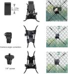 Universal Camera Fence Mount for Action Cameras