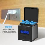 Gopro Hero 12-9 Battery Charger and Dock