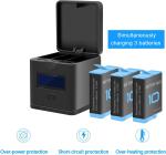 Gopro Hero 12-9 Battery Charger and Dock