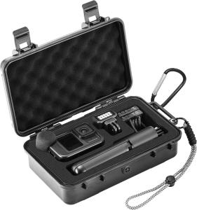 Hard Waterproof Case for GoPro Hero 13/12/11/10/9, Compatible with Media Mod/...