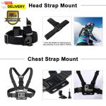 Universal Accessories Kit for GoPro and Action Cameras