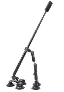 360 Camera Suction Cup Car Mount Kit for Insta360 X4/X3/Ace Pro/Go 3 & Gopro Max