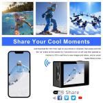 4K Waterproof Action Camera with WiFi Remote