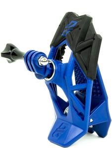 Dango Design Gopro Universal Helmet Gripper Clip Mount Holder Go Pro Bomber Blue