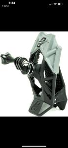 Dango Design Gopro Universal Helmet Gripper Clip Mount Holder Go Pro Black/Grey