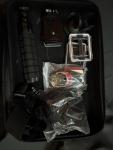 Go Pro 20+ Piece accessory Kit and Bag. Waterproof Case And Tri-pod. No Camera