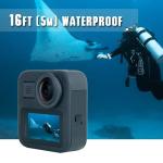 Aluminum Side Door for GoPro MAX Replacement Battery Cover - Waterproof Go Pro 