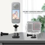 Flexible Adhesive Mount with Go Pro Extension Arm for Insta 360 X4 X3 X2 X RS R,