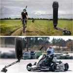 Flexible Adhesive Mount with Go Pro Extension Arm for Insta 360 X4 X3 X2 X RS R,