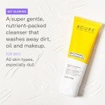 Acure Vegan Brightening Cleansing Gel for Radiance