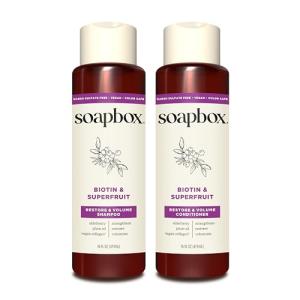 Biotin & Superfruit Vegan Shampoo and Conditioner Set