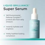 Bigger Than Beauty Skincare Liquid Brilliance Super Serum, Lightweight Hydrating Face Serum with Vitamin E & Amino Acids for Women, Moisturizer for All Skin Types, Daily Skin Care Routine, Vegan