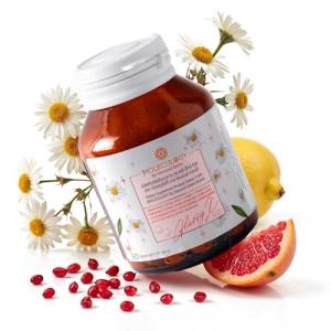 Diamond Grains GlassyX K-Pop Porcelain Glass Skin Beauty Supplement - 60 Vegan Tablets Complex, Pomegranate & Rice Extract - Korean Inner Beauty Formula for Idol-Worthy Radiant Glow from Within