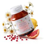 Diamond Grains GlassyX K-Pop Porcelain Glass Skin Beauty Supplement - 60 Vegan Tablets Complex, Pomegranate & Rice Extract - Korean Inner Beauty Formula for Idol-Worthy Radiant Glow from Within